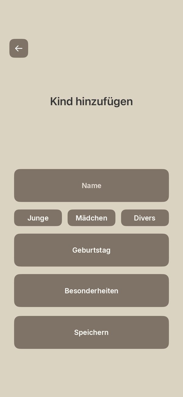 Kind hinzufügen